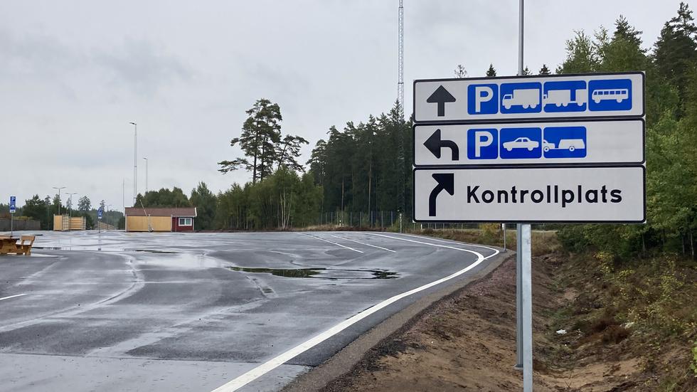 Den nya rastplatsen vid Krängsberg i Vaggeryds kommun kommer snart att  öppnas.