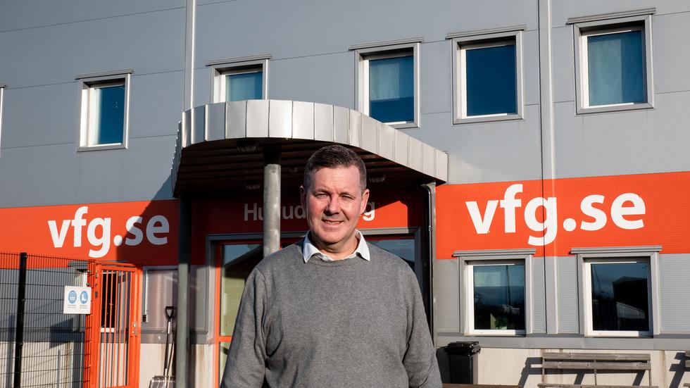 Tobias Larsson, utbildningschef på VFG.