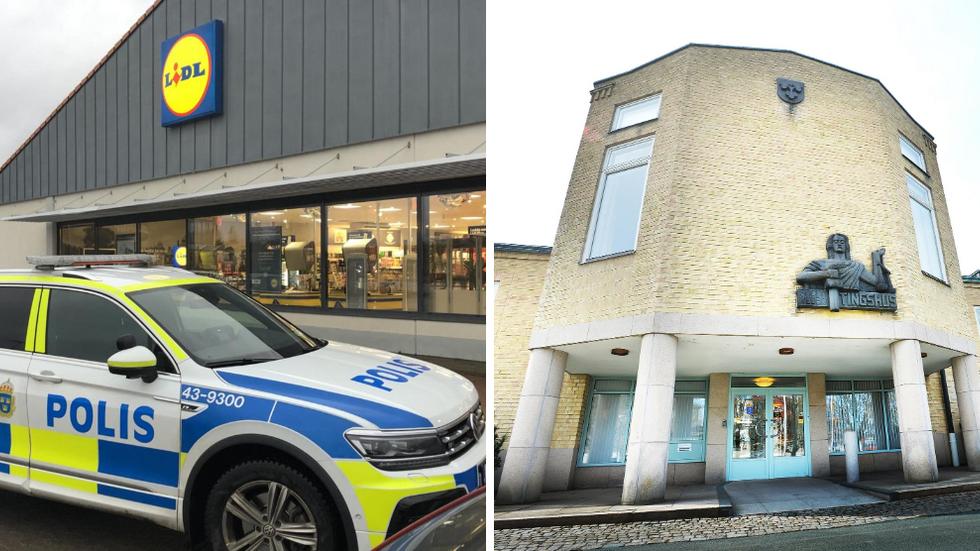 Två män häktas misstänkta för rån mot Lidl i Tranås samt stöld mot ytterligare två butiker i kommunen. 