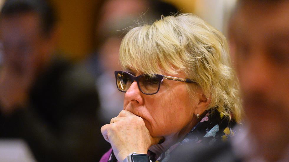 Eva Nilsson (M) sitter kvar i regionfullmäktige i Jönköpings län mandatperioden ut, men har lämnat sin post som andre vice ordförande i TIM-nämnden. 