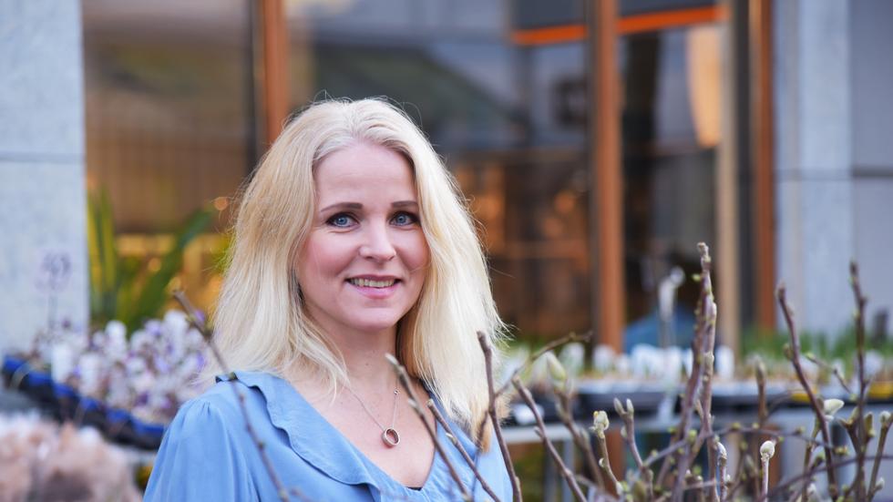 Butiksägaren Lisbeth Andersson  har verkat i city i drygt 30 år. Och fler ska det bli: ”Jag är mycket positiv och hoppfull när jag tänker på framtiden här i Jönköpings city”.
