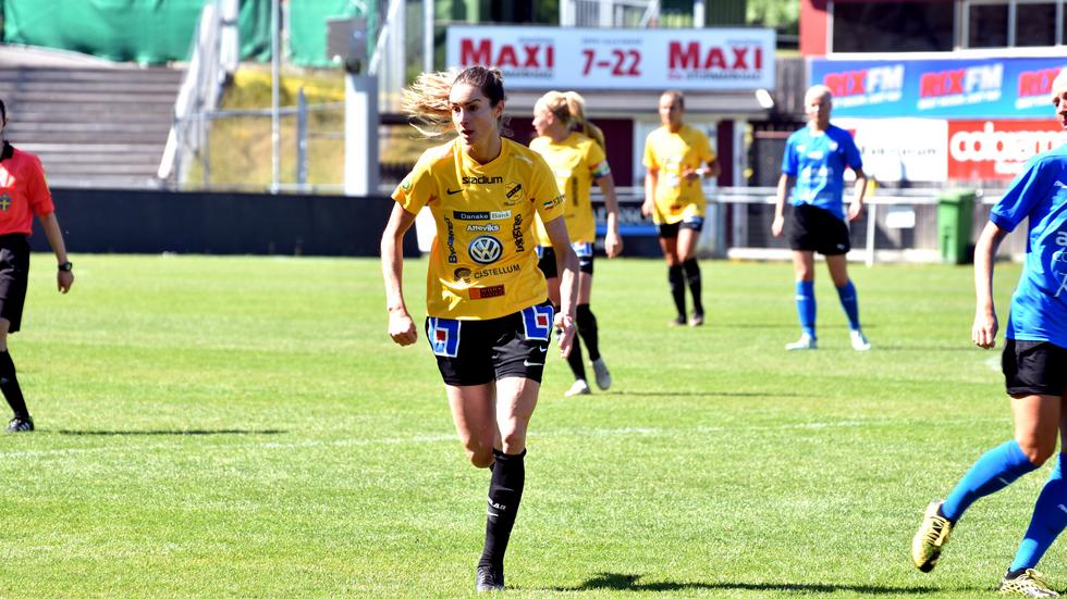 Madeleine Tegström och hennes Mariebo fick nöja sig med en poäng mot Nittorp.