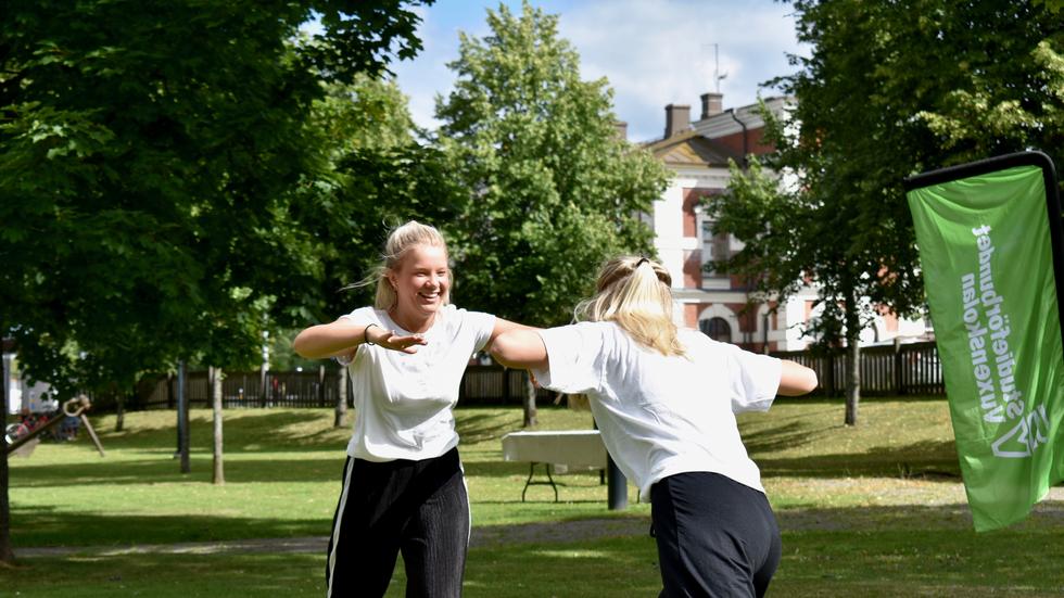 I Eksjö gick det 2020 att få feriepraktik som dansare – i Studieförbundet Vuxenskolans regi.