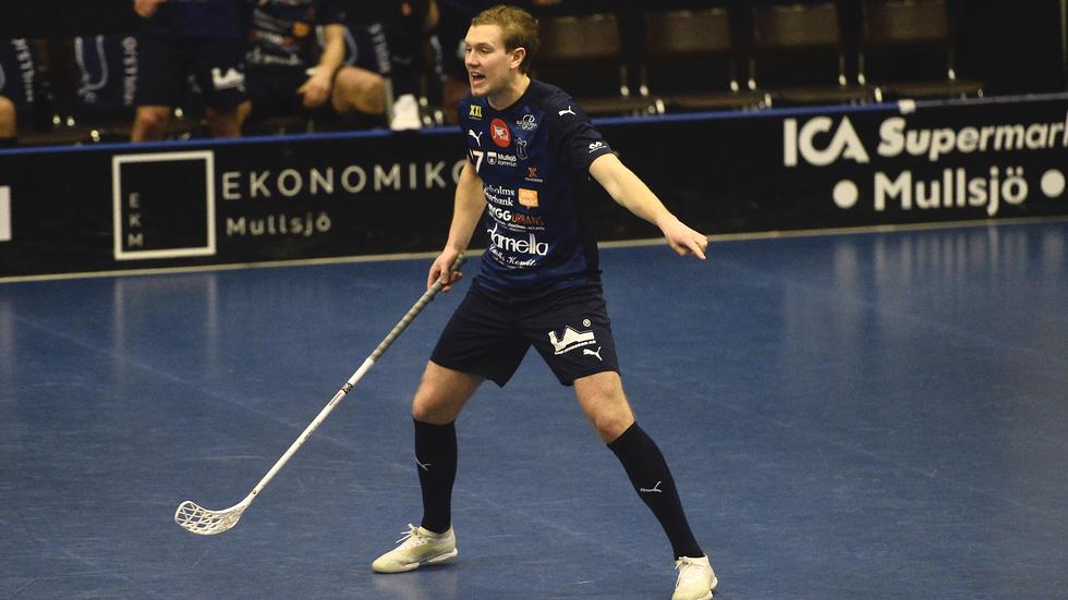 Anton Hedins Mullsjö spelade mot Växjö på onsdagen.