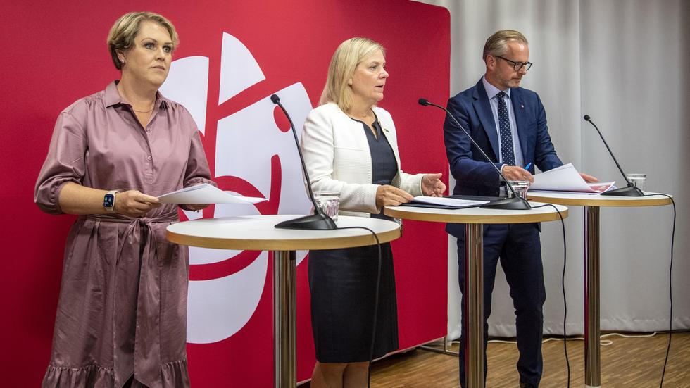 Socialdemokraterna är det parti som spenderat mest pengar på annonser genom Metas plattformar i Jönköpings län. Foto: TT