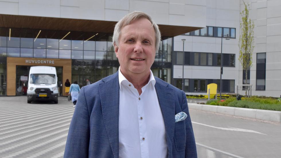 Mats Bojestig, hälso- och sjukvårdsdirektör i Region Jönköpings län, har medverkat på många pressträffar om coronapandemin.