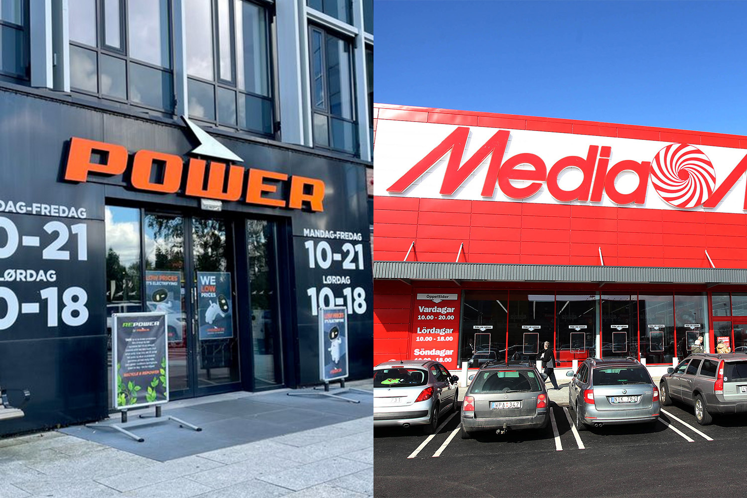 Mediamarkt säljer sina svenska butiker till Power