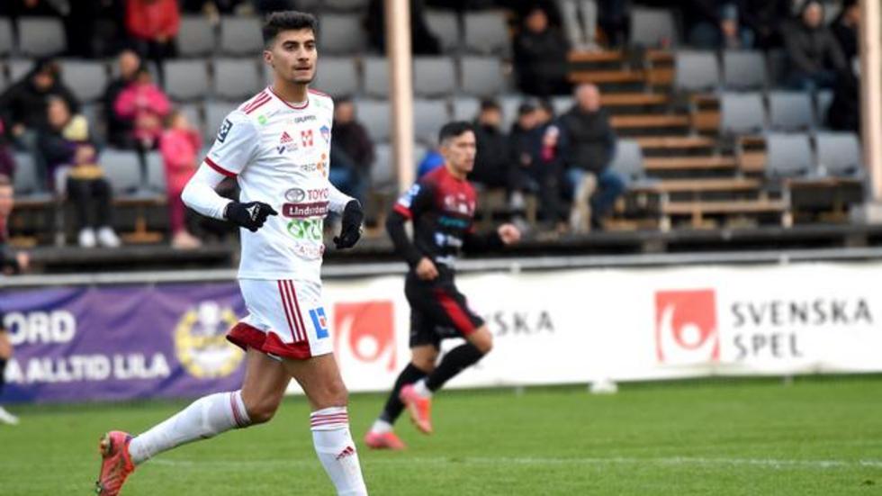 Amar Muhsin hoppas göra mål mot sina gamla klubbkamrater i Skövde under lördagen - och lotsa Assyriska till nytt kontrakt.