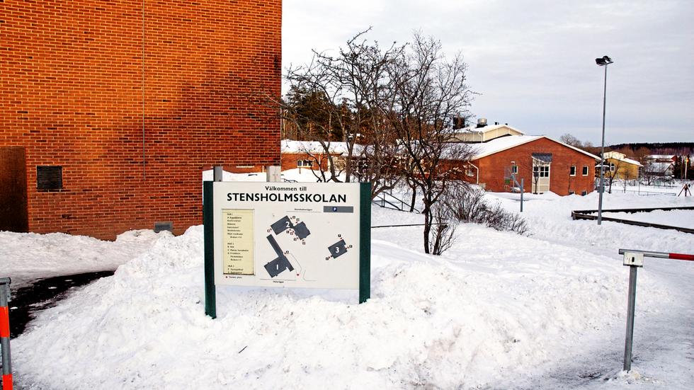 Stensholmsskolan. Arkivbild. 