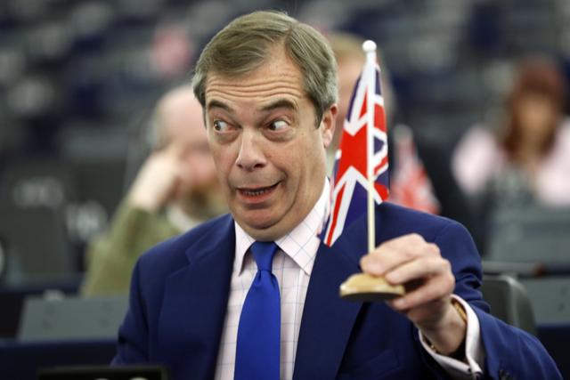 Tidigare UKIP-ledaren Nigel Farage.