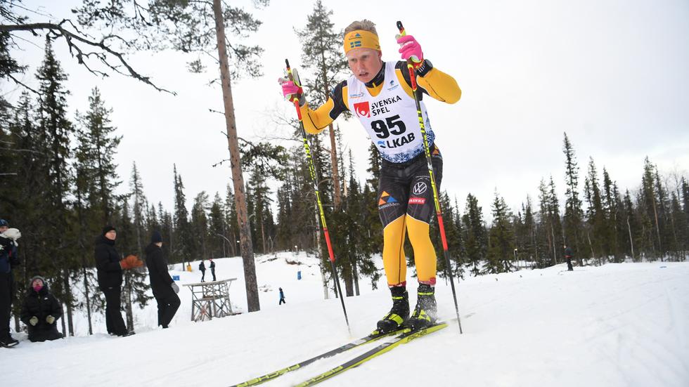 Johannes Eklöf är fostrad i Hallby och vann under söndagen sin första deltävling i Ski Classics. 