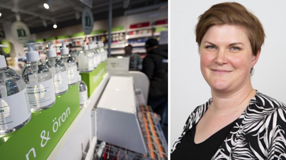 De fel som butikerna har gjort har rättats till, säger Johanna Hänninen på länsstyrelsen. Foto: Länsstyrelsen och Johan Nilsson /TT