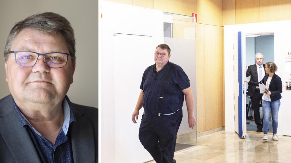 På onsdagen stod det klart att Peter Lundgren (SD) friats från åtalet om sexuellt ofredande. Foto: TT