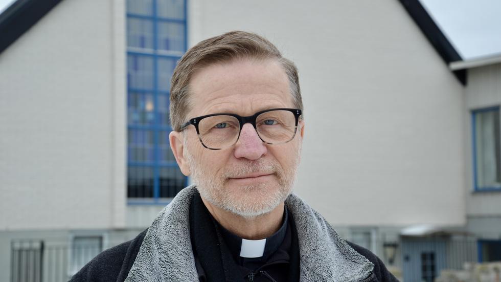 Kjell Gustafsson är nytillträdd kyrkoherde.
