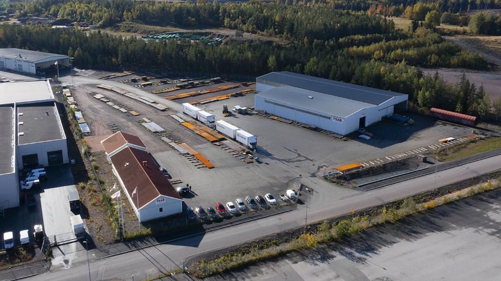 Stålkompaniets lager flyttas till Torsvik, till TSAB:s lokaler.