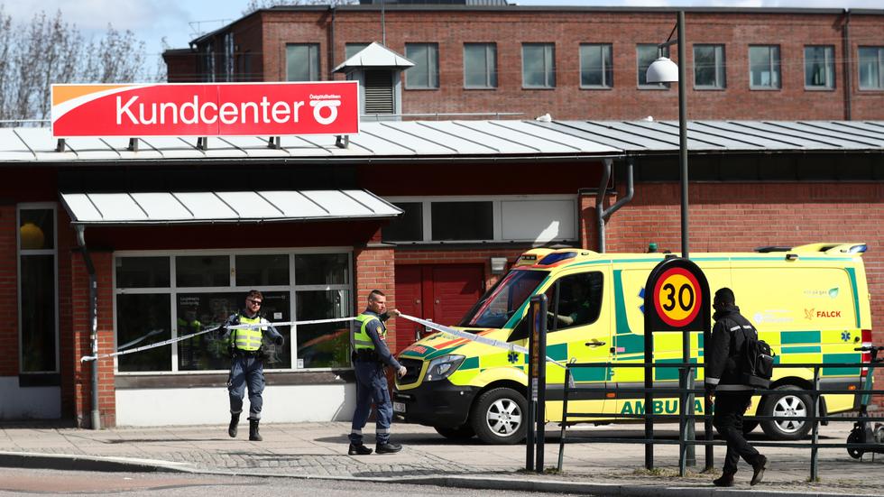 En kvinna dödades vid ett överfall vid järnvägsstationen i Linköping. FOTO: Jeppe Gustafsson/TT