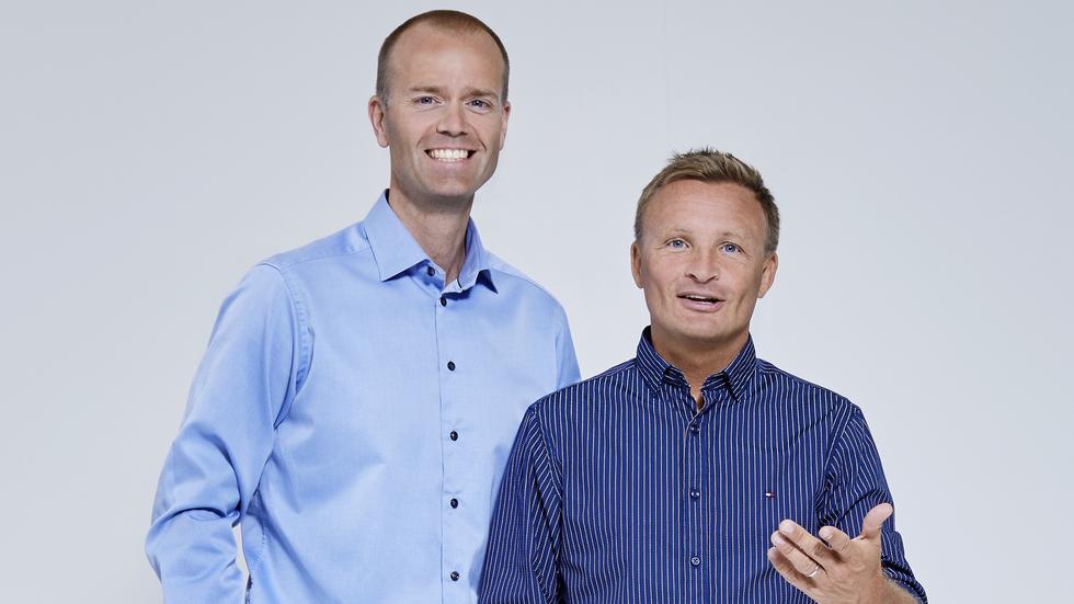 Mattias Lundberg och Jan Bylund väljer bort Jönköping när turnén planeras. Pressbild: Åsa Siller