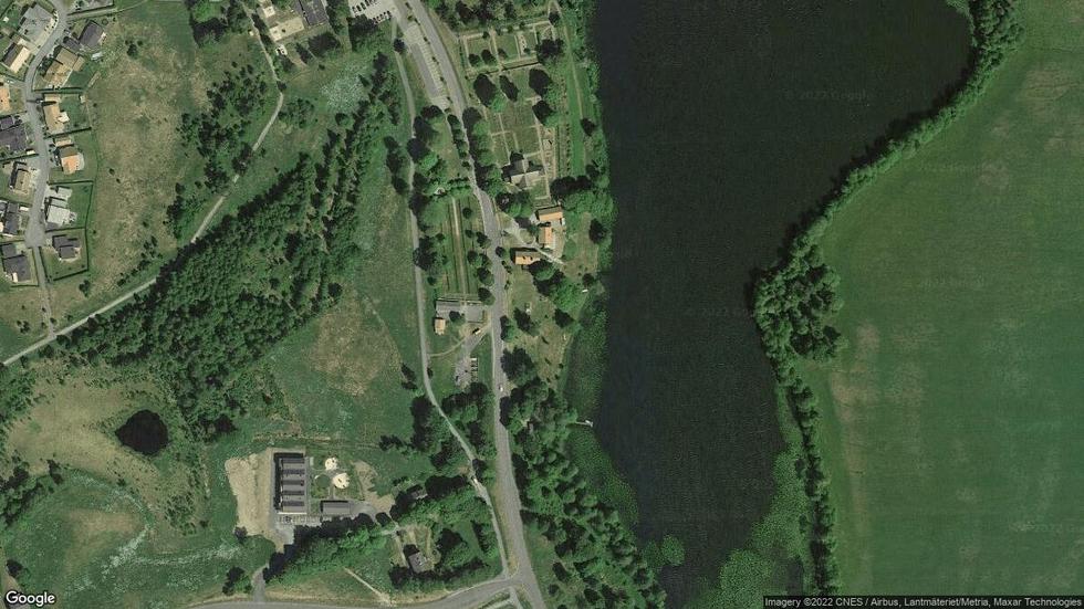 Området kring Lovsjövägen 17. Google Maps