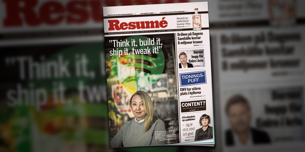 Här är Nya Resumé 0551