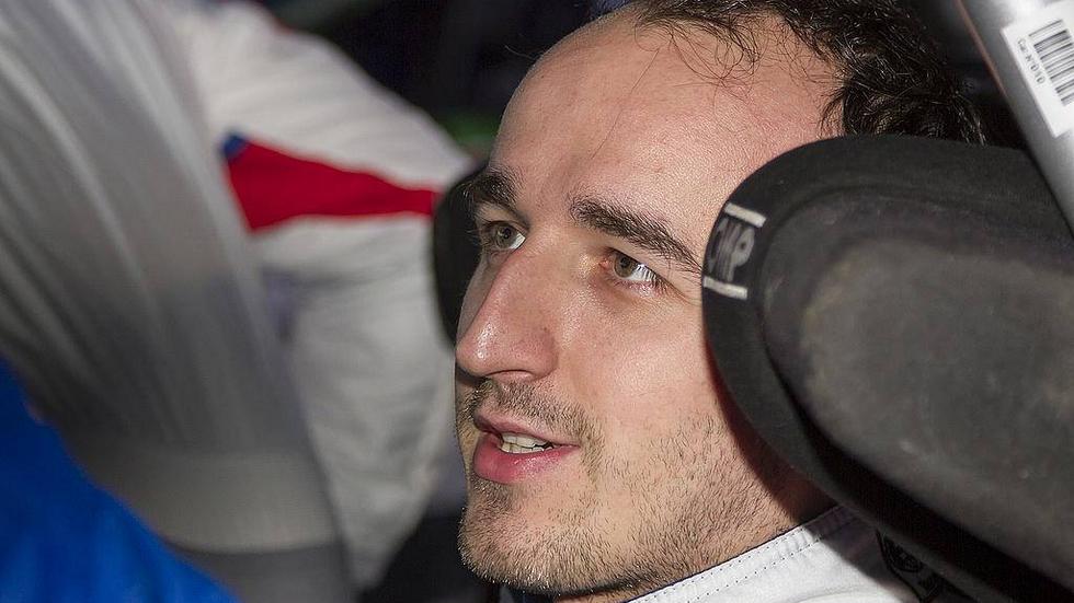 Robert Kubica under Svenska rallyt 2014. Snart sätter han sig i en F1-bil igen.