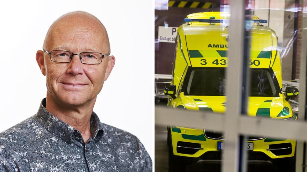 Thomas Johansson är verksamhetschef för ambulanssjukvården i Region Jönköpings län. Foto: Johan W Avby.