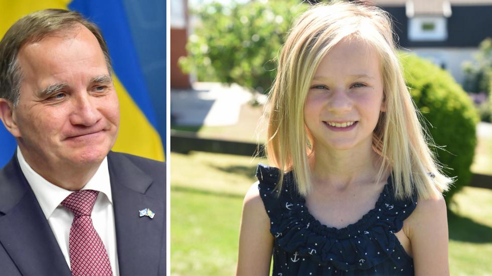 9-åriga Line Liljefall skickade ett brev till Stefan Löfven där hon krävde svar på varför det är tillåtet att skjuta raketer på nyårsafton. Nu har statsministern svarat: ”Jag trodde inte att han skulle ha tid att svara”.