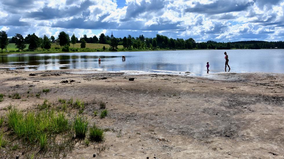 Nässjön utanför Mullsjö. Här har kommunen mätt upp förhöjda halter av bland annat e-coli-bakterier.