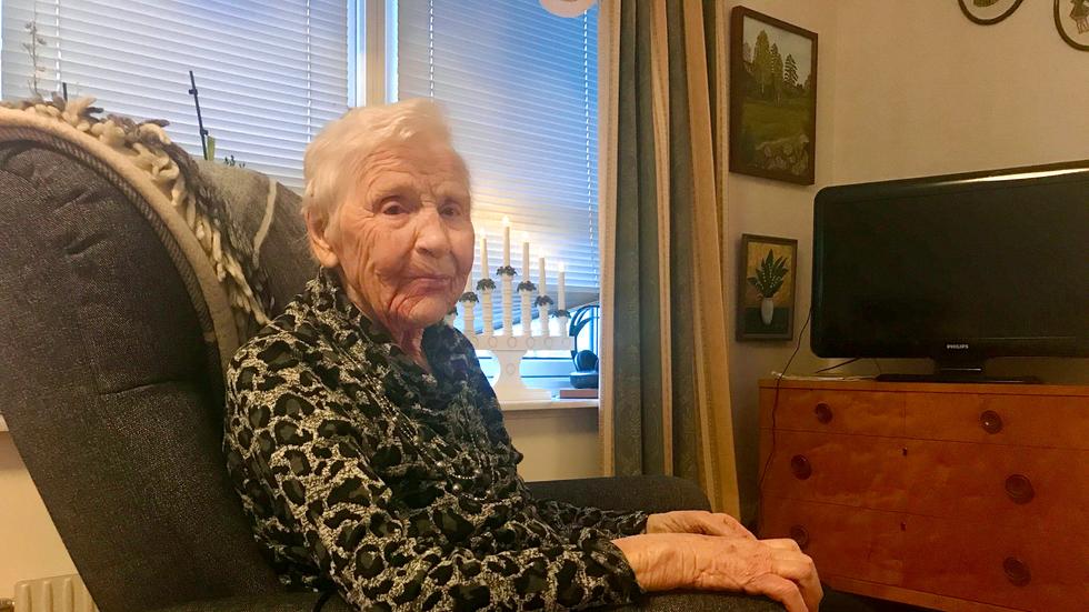 Anna-Britta Jansson fyller 100 år på onsdagen. 