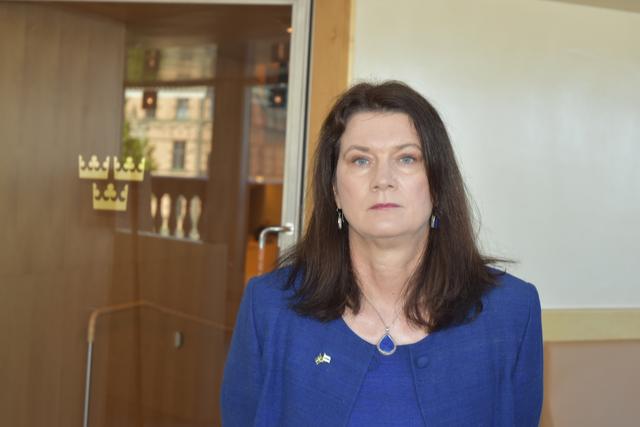 JP/Jnytt fick en intervju med utrikesminister Ann Linde (S) efter fredagens interpellationsdebatt i riksdagen i Stockholm.