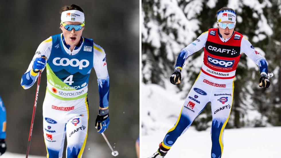 William Poromaa och Ebba Karlsson är två av längdstjärnorna som finns på plats under SM.