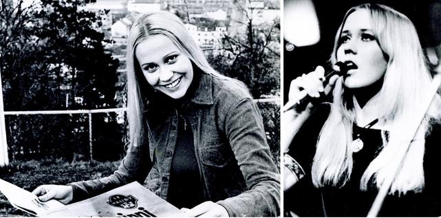 Bilder på Agnetha Fälthskog 1968 från JP:s bildarkiv. 