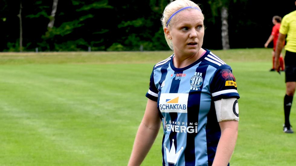 Malin Andersson har varit nyckelspelare i Husqvarna FF under flera år.