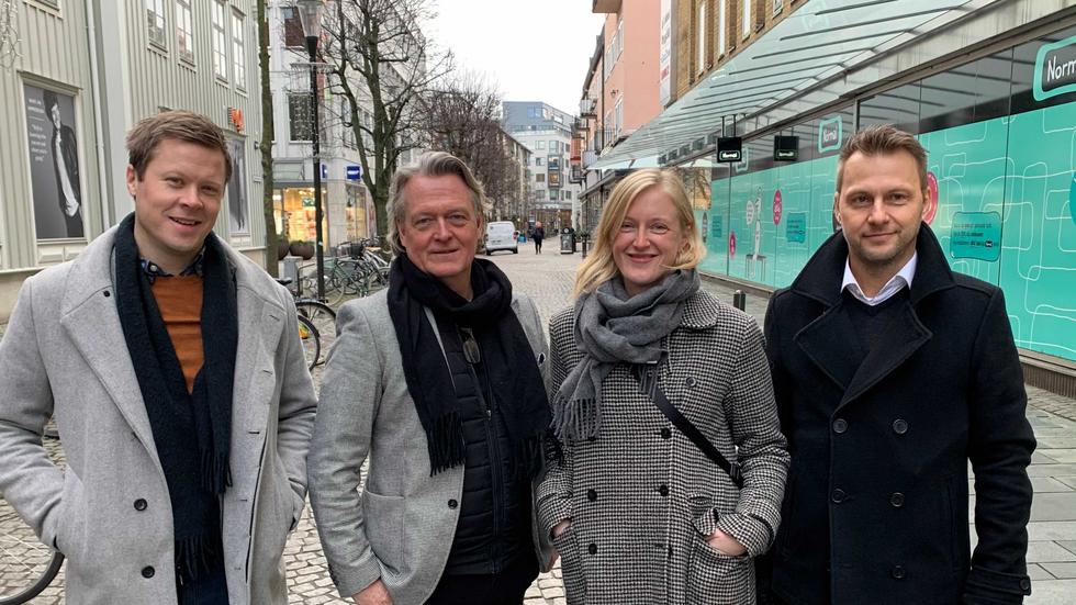 Björn Kjellgren, Niclas Eglinger, Charlotte Persson och Tommy Englund släpper nya tjänst i mitten av januari nästa år.