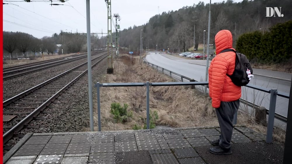 Tutande tåg får Hannes att må bra: ”Vill tacka alla lokförare”