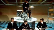 The Beatles på ”The Sullivan show” i USA 1964.