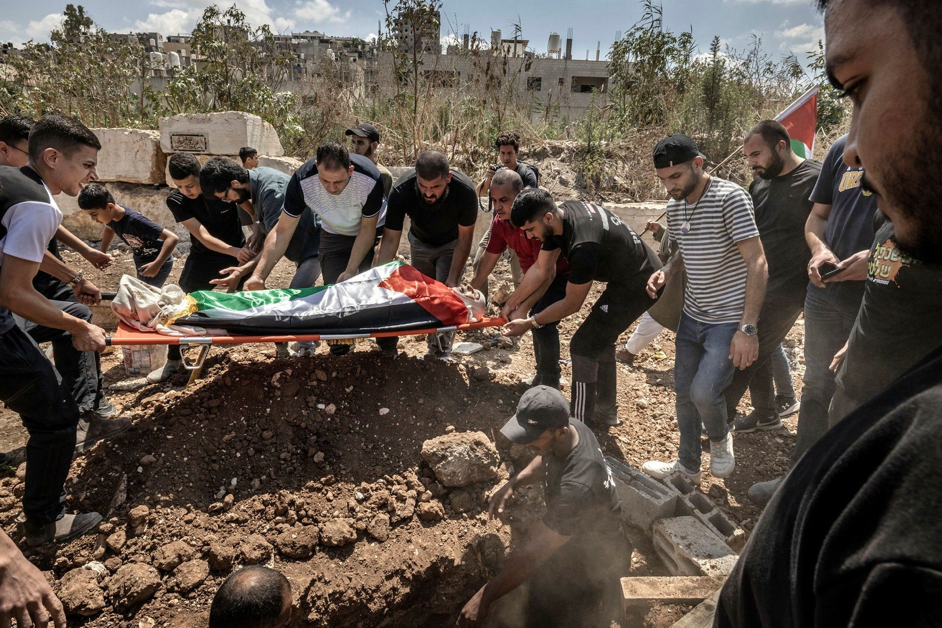 Ayad abu al Hija begravs i Tulkarem.