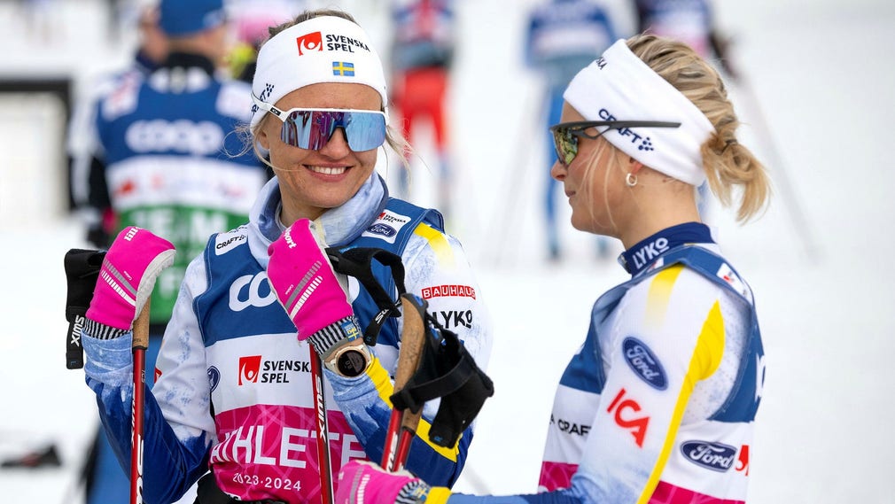 Kommer Linn Svahn och Frida Karlsson någonsin att tävla i ”Fis Games”? Det tänkta nya vintermästerskapet fortsätter att stöta på motgångar. Arkivbild.