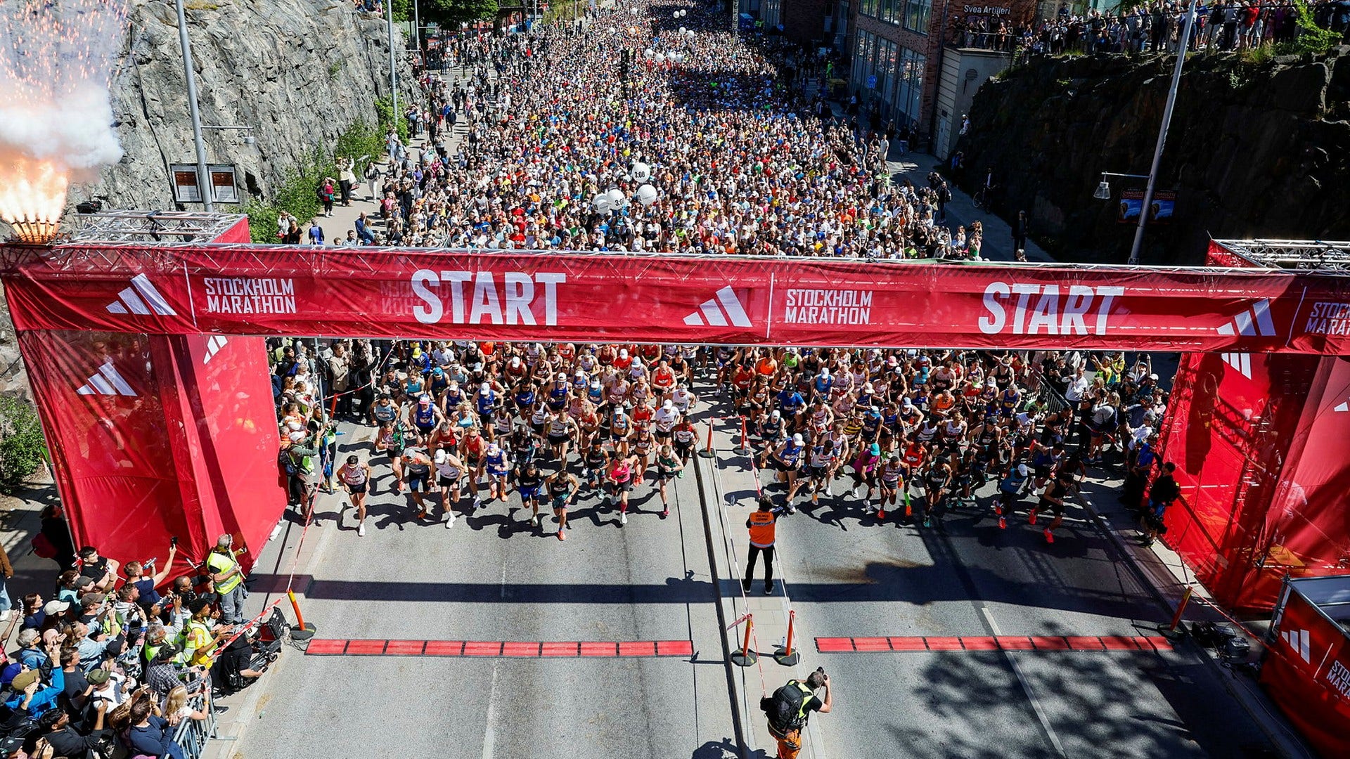 Stockholm Marathon går mot ett rekordår.