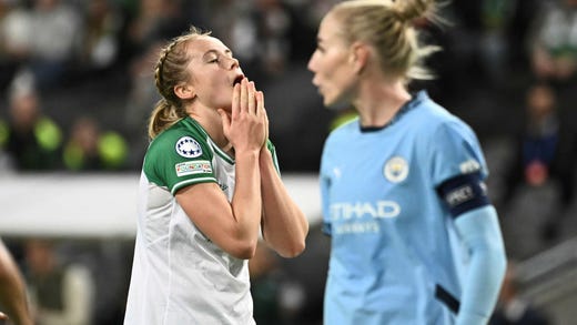 Julie Blakstad och Hammarby fick jobba för att komma tillbaka in i matchen.