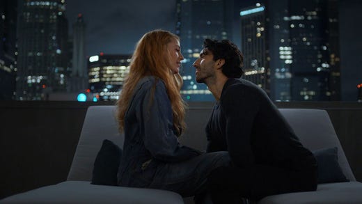 Blake Lively och Justin Baldoni in 