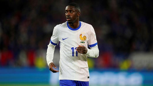 Ousmane Dembélé ha segnato solo quattro gol in carriera con la nazionale francese.