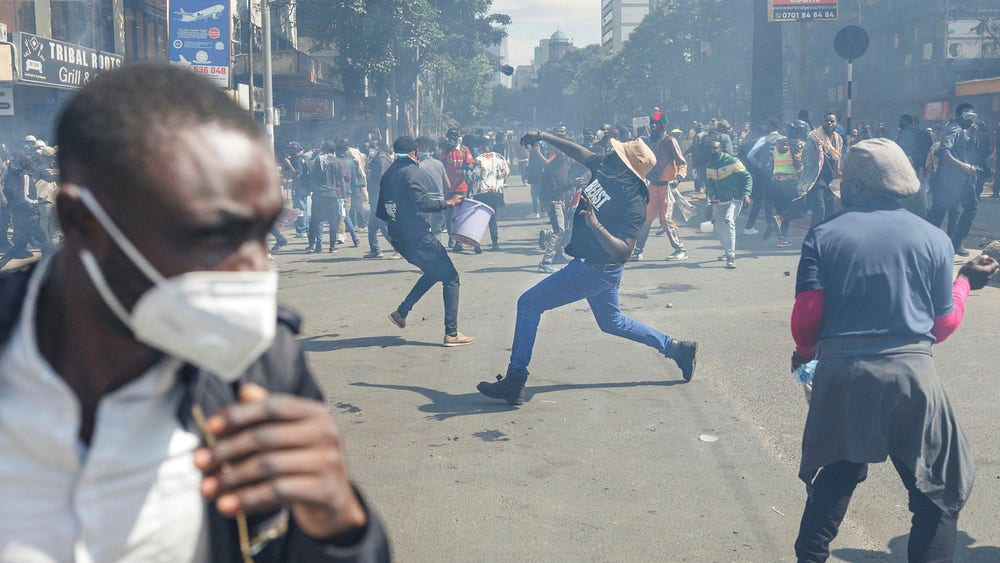 Erik Esbjörnsson: Kenyas demonstranter vägrar välja mellan skatter och korruption