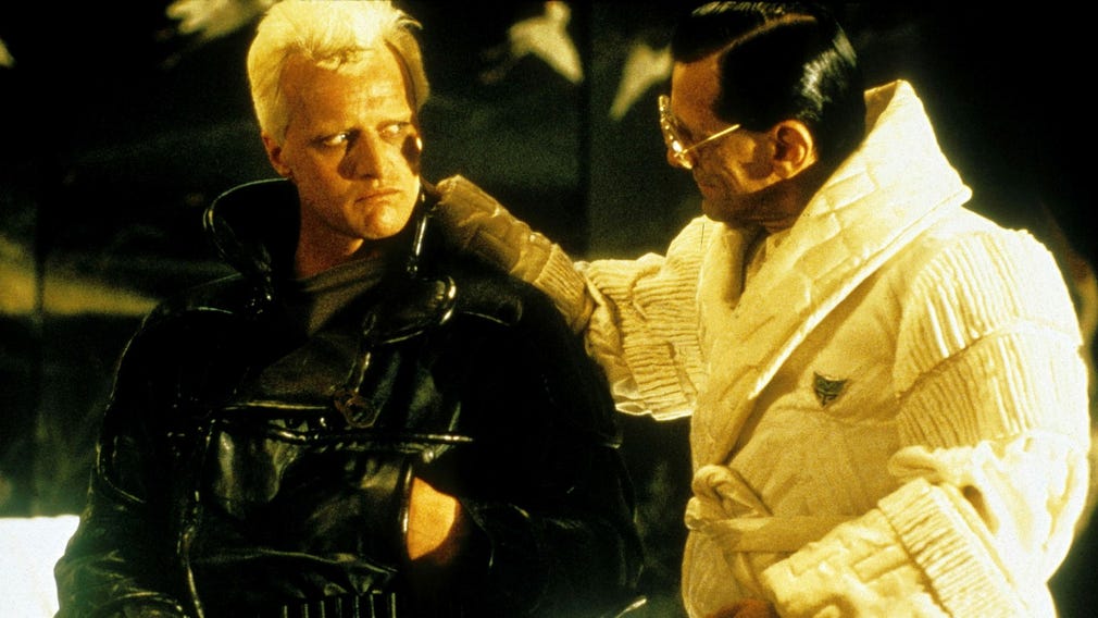 Rutger Hauer och Joe Turkel in 