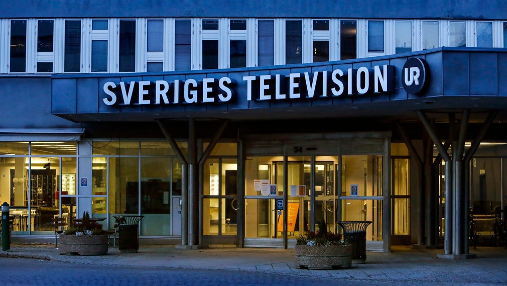 Sveriges Televisions hus på Gärdet i Stockholm därifrån bland annat SVT Barn, som sänds på samma kanal som SVT24, sänds.