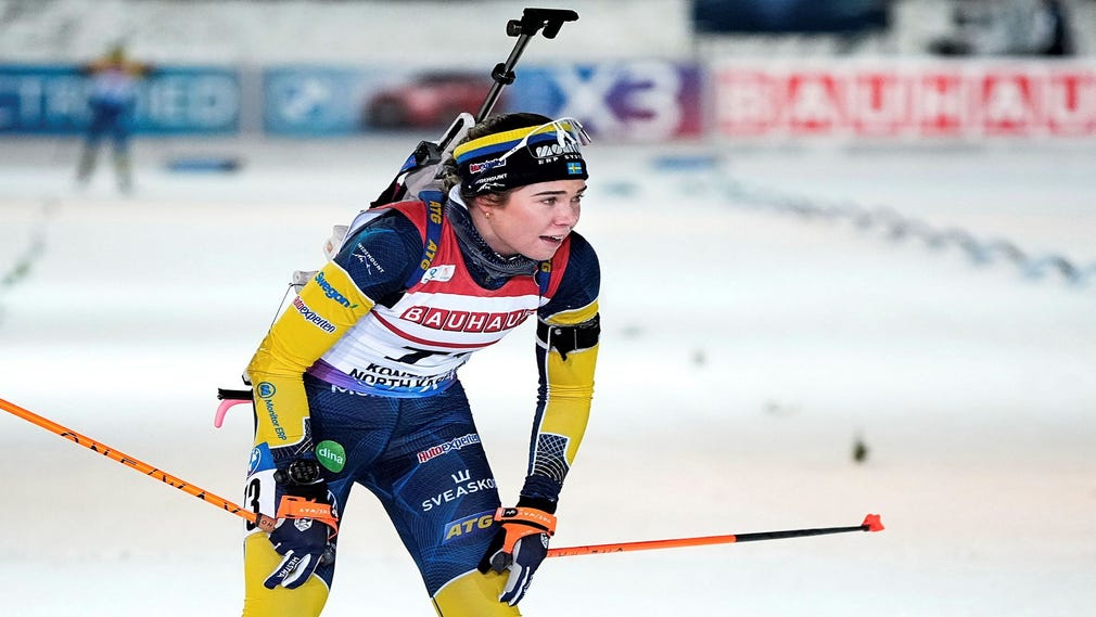 Sara Anderssons personbästa individuellt i världscupen är en sjundeplats på sprinten från Kontiolax förra veckan.