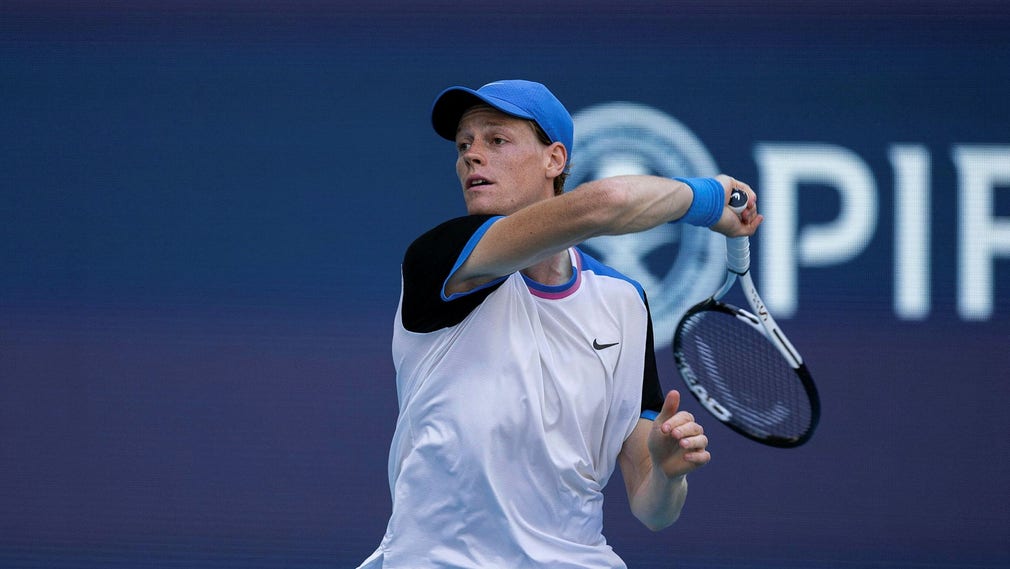Jannik Sinner vann titeln i ATP-turneringen i Miami.