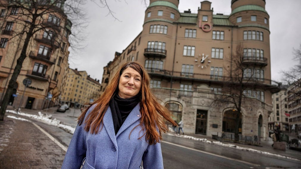 Susanna Gideonsson leder sedan sommaren 2020 LO, som består av 14 fackförbund med 1,4 miljoner medlemmar.