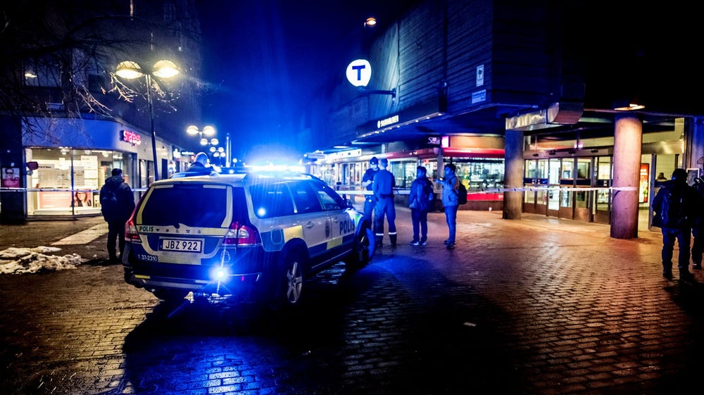 Nio döms efter gängmord i Skärholmen