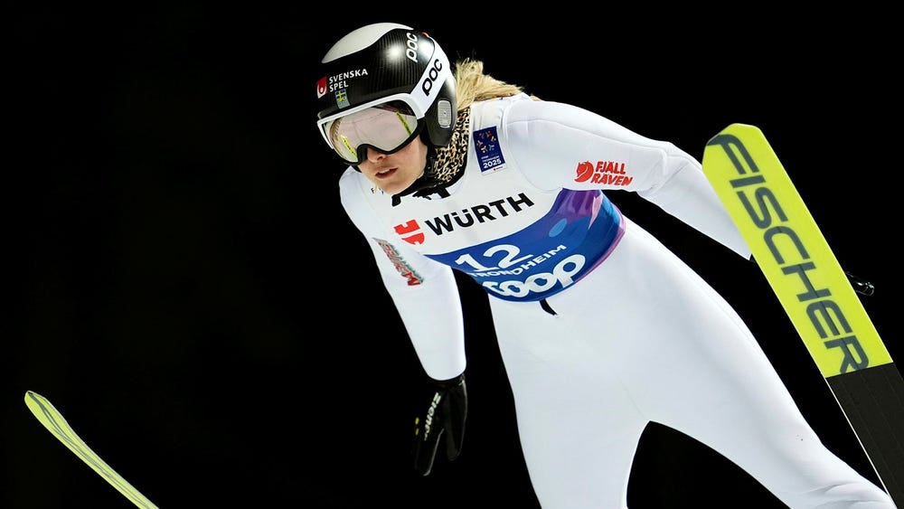 Backhopparen Frida Westman klar för VM-final