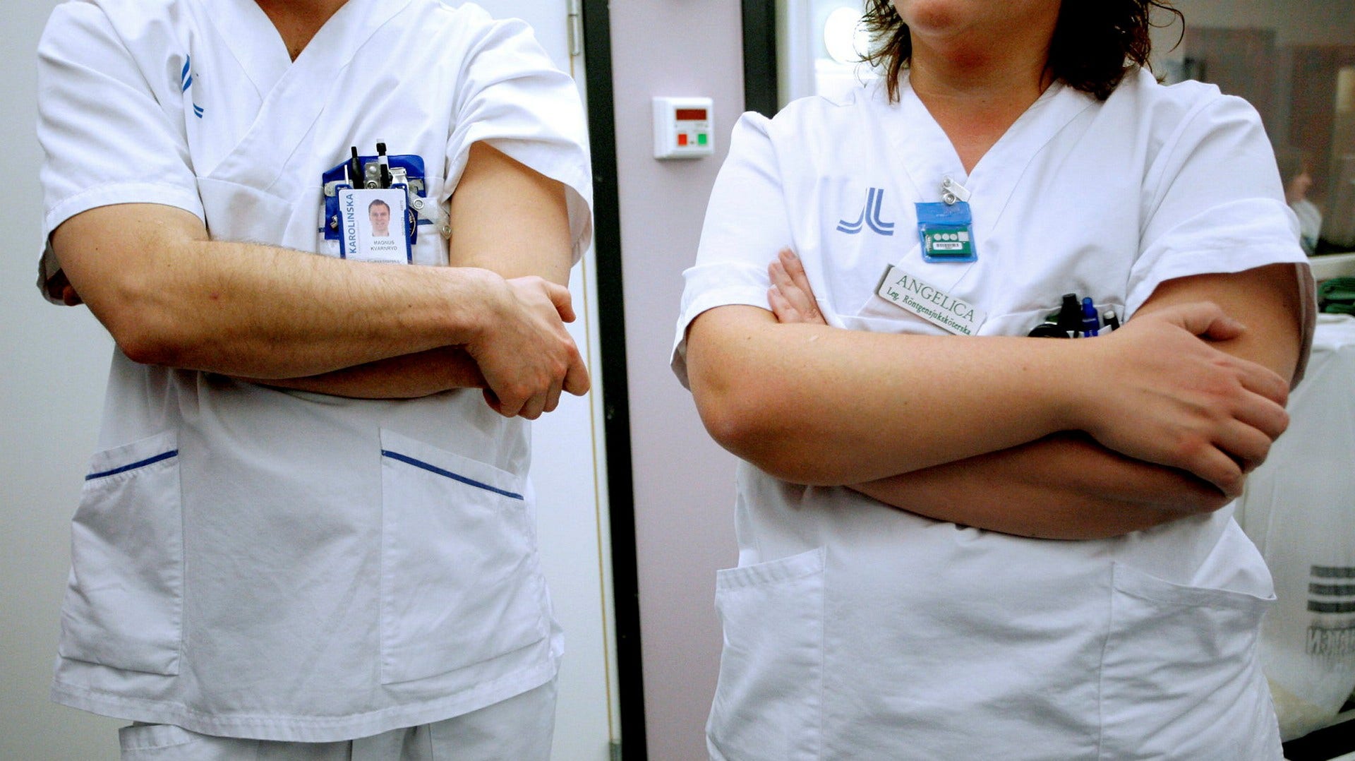 Röntgensjuksköterskor är en av flera yrkesgrupper som Vårdförbundet varslat om strejk för med start på tisdag.